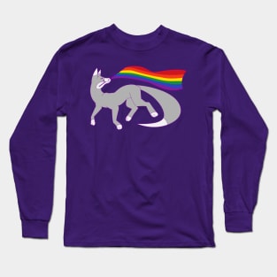 Gay Pride Fox Long Sleeve T-Shirt